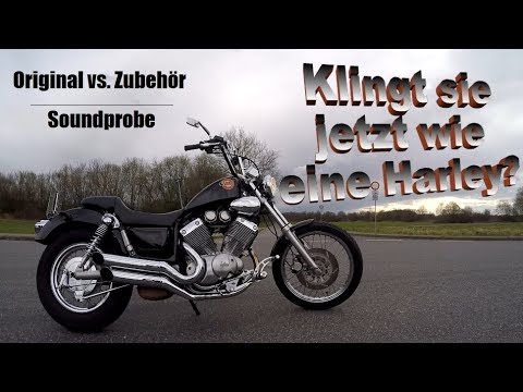 Yamaha Virago XV 535 | ... oder doch eine Harley?! | Sound-Vergleich