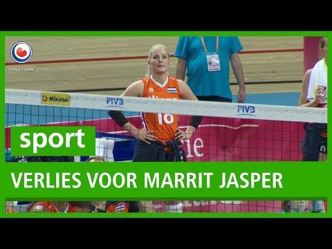 REPO: Verlies voor Marrit Jasper met Oranje volleybalvrouwen