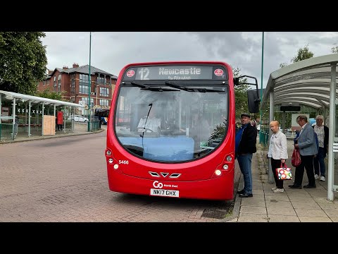 Go North East 5466 On Service 12 To Newcastle