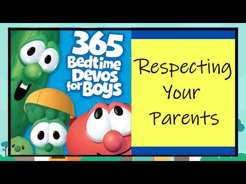 DAY 239: Respecting Your Parents - Devotions for Boys - Veggie Tales - Read Aloud