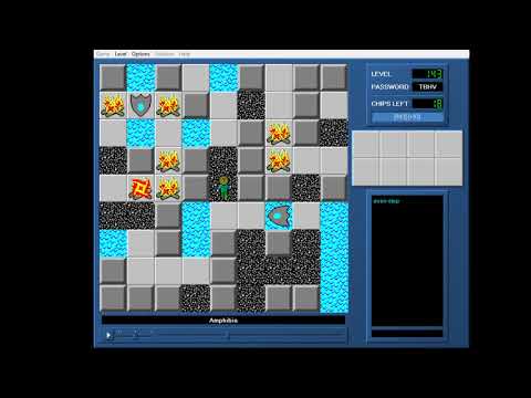 CCLP1 level 143 solution - 850 seconds