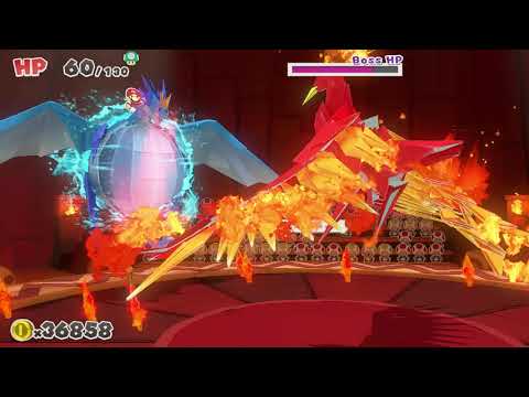 LET'S PLAY Paper Mario: The Origami King (w/commentary), PT. 18: Liar Liar, Birds on Fire