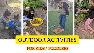 12 Outdoor activities for kids | Garden activities Part 1, 2 & 3