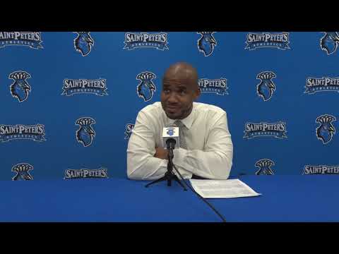Saint Peter's Basketball vs. Rider Post Game - 2/17/19