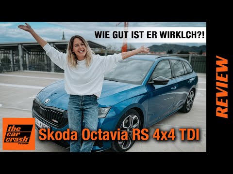 Skoda Octavia RS (2021) Was kann der Diesel mit Allrad?! 💙 Fahrbericht | Review | Test | 4x4 TDI