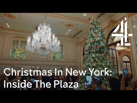 Christmas in New York: Inside the Plaza l Christmas at...