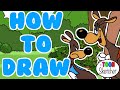 How To Draw George And Junior From The MGM Tex Avery Animated Shorts Step By Step Tutorial