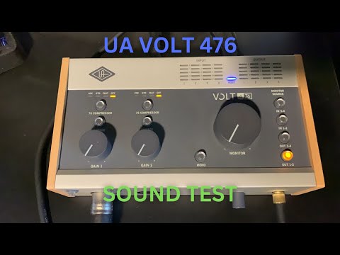 Universal Audio Volt 476 – Interface audio 4 entrées / 4 sorties - Vidéo 19