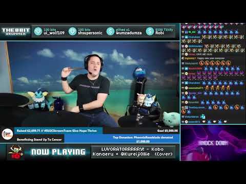 The8BitDrummer // Giga ft. Reol - LUVORATORRRRRY! (Kobo Kanaeru & Kureiji Ollie cover)