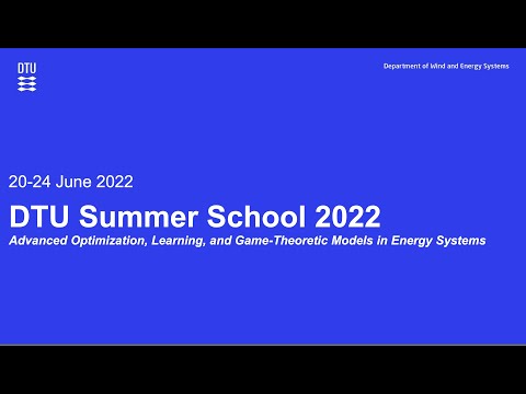 Jalal Kazempour: Introduction to DTU Summer School 2022