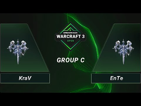 WC3 - KraV vs. EnTe - Group C - DreamHack WarCraft 3 Open Winter 2021 - EU
