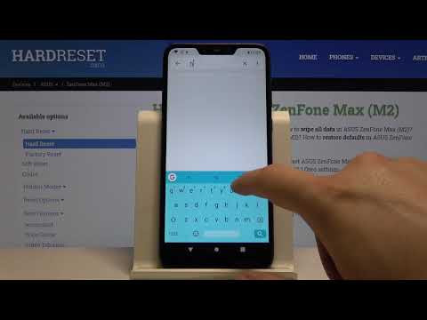 How to Activate High Contrast Text on Asus Zenfone Max M2  – Display Settings