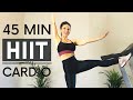 45 Min Low Impact HIIT Cardio Workout/High Intensity// No Equipment / Intermediate