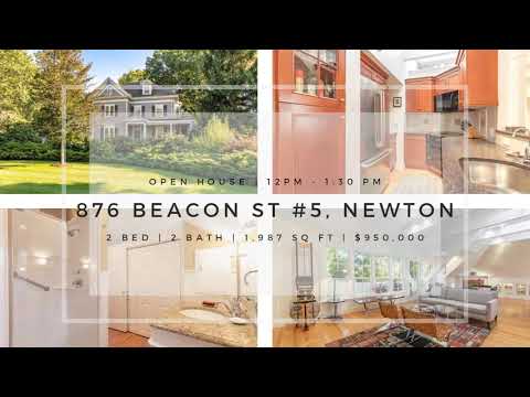Nov. 3, 2019 - Open House Sunday! - Homes for Sale in Brookline & Newton, MA