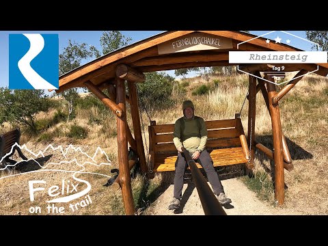 Rheinsteig Tag9:  16km Lykershausen bis Goarshausen über Rabenack Klettersteig (Variante)