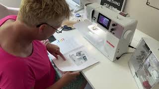 Juf Sas: Mijn eerste ervaringen met de BERNINA 480 en hoe naai je een gave gymtas