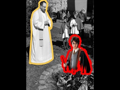 Polscy księża spalili Harrego Pottera na stosie