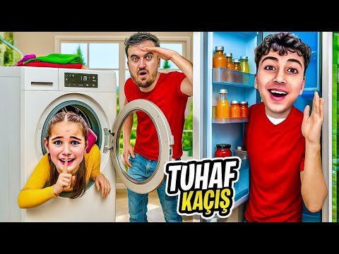 ELIF SINEM AND HER BROTHER ESCAPE TO THE NEW VILLA!! STRANGE HIDE-AND-SEEK ESCAPE OPERATION!!