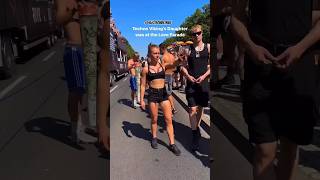 Download lagu Techno Viking Daughter 😎 #loveparade #shorts mp3