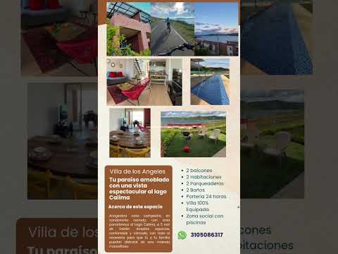 Villa campestre en venta en Lago Calima – El Darién, Valle del Cauca