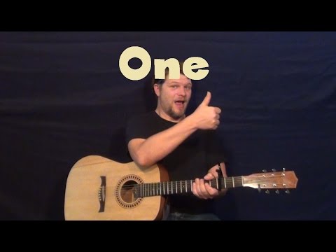 One (Ed Sheeran) Easy Strum Fingerstyle Guitar Lesson How to Play Tutorial