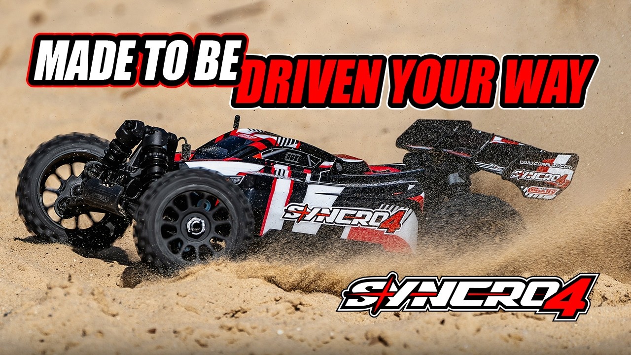 SYNCRO-4 - BUGGY 4WD 3-4S Brushless - RTR - 2026 oranžová