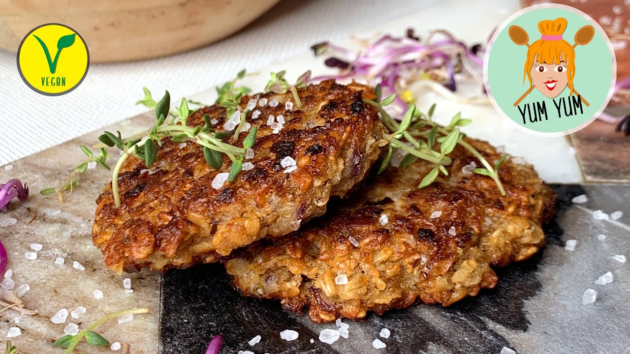 VEGANE FASCHIERTE LAIBCHEN - Einfache Rezepte