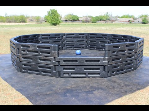 In-Ground High-Wall Gaga Ball Pit video 1