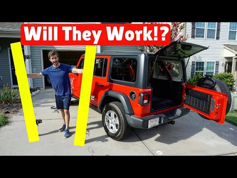 How to Install the Rubicon Rock Rails on a JL Jeep Wrangler!