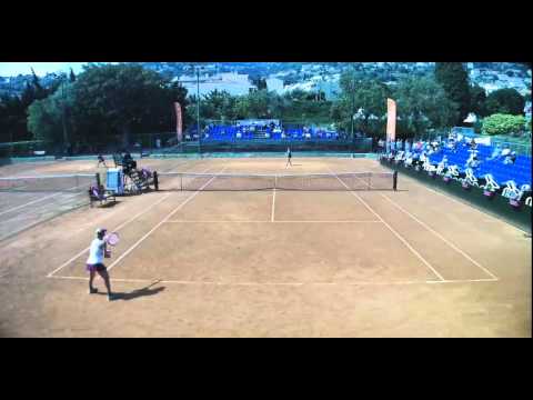 ROSCA (ROU) - WARGNIER (FRA) 6/4 6/3 (Part. 4/5) - ITF Beaulieu 2015 Junior W 2nd Round
