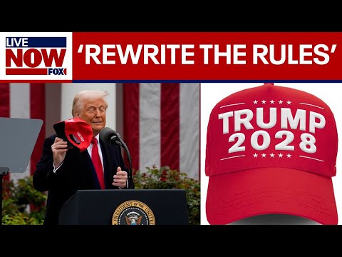 Video | 'Trump 2028' merch sparks third term buzz online | LiveNOW from FOX