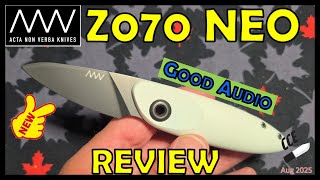 Review: ANV Knives Z070Neo - World Friendly Slip Joint Knife (Acta Non Verba)