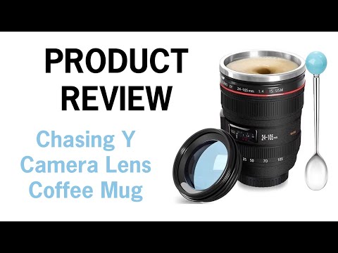 Chasing Y Camera Lens Coffee Mug Stainless Steel Thermos Gifts - amazon product review