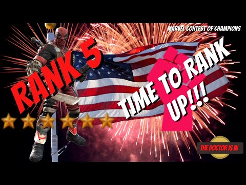 MCOC Rank Up Time 6 Star Masacre To Rank 5 What's The Winter Soldier Index
