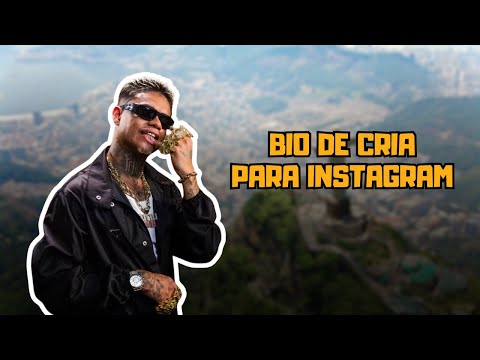 FRASES DE CRIA para BIO do INSTAGRAM - BIO DE CRIA RJ e TRALHA 2024