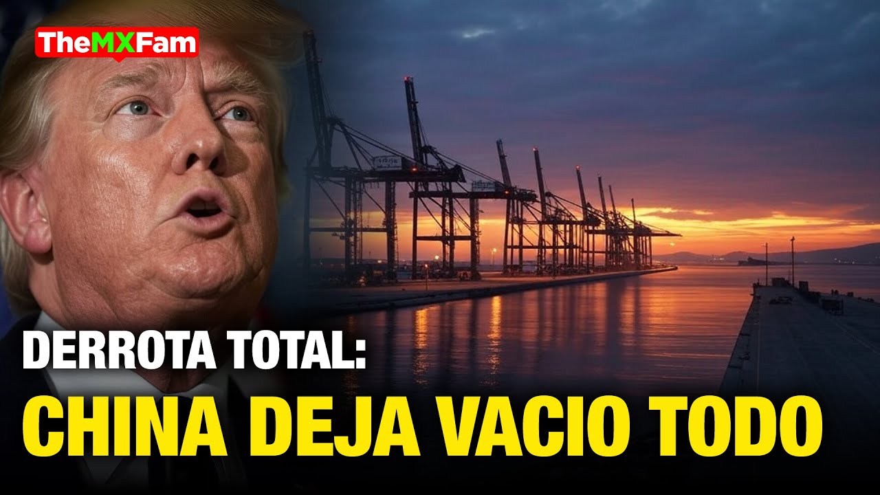 TRUMP OBLIGADO A RENDIRSE: CHINA LE QUITA TODO CON "CERO BARCOS" | TheMXFam