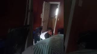 preview picture of video 'My lil brother fighting in his sleep'