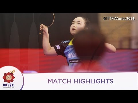 2016 World Championships Highlights: Mima Ito vs Ri Myong Sun
