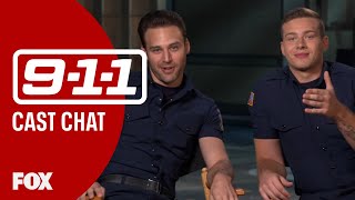 Oliver Stark & Ryan Guzman | Season 2 | 9-1-1