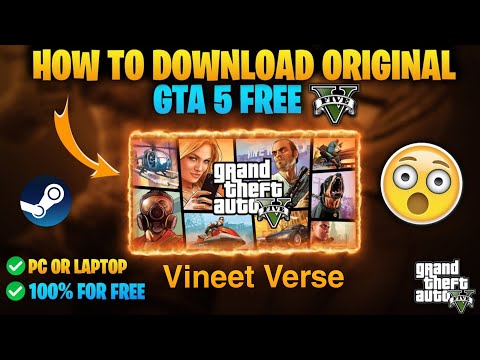 HOW TO DOWNLOAD GTA 5 IN PC ORLAPTOP | GTA 5 DOWNLOAD PC FREE | GTA5 FOR FREE |GTA 5 FREE 2025