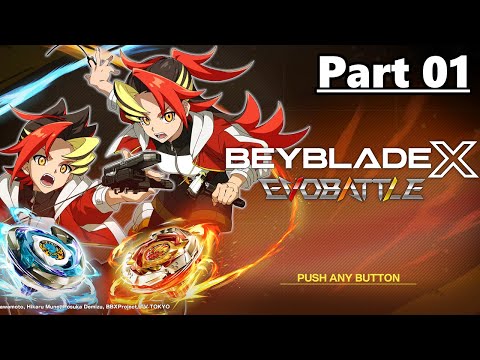 Beyblade X EvoBattle Let's Play Part 01