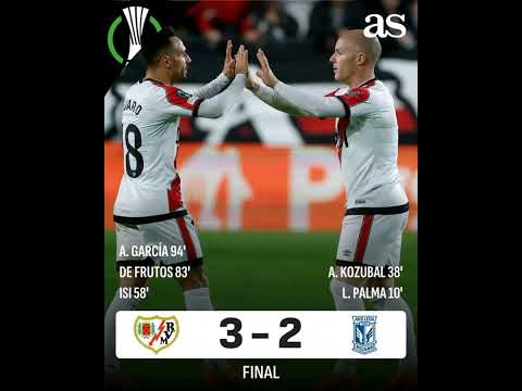 Rayo Vallecano 3-2 Lech Poznan / Commentary by Cadena Cope Carlos Sanz / UEFA Conference League 🏆