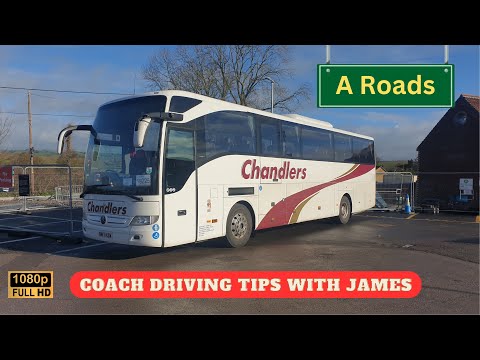 Coach Driving Tips with James: Driving on A Roads