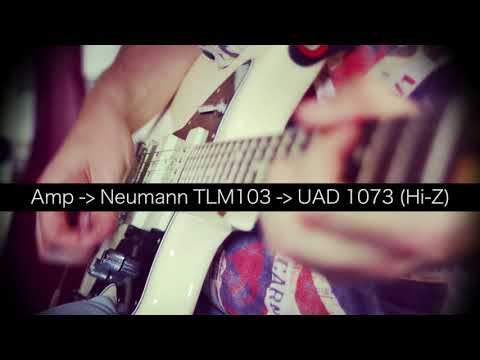 Preamp shootout: Neve 1073 UAD vs STAM 1073, on E -Guitar through TUBE AMP and TLM103 and SM58