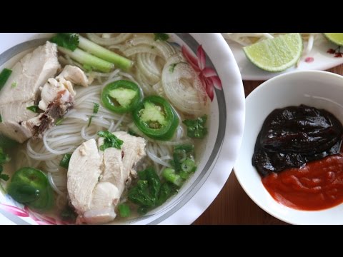 Pho Ga (Vietnamese Chicken Noodle Soup) Recipe