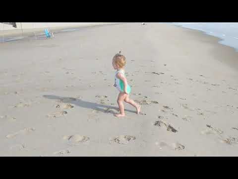 Gracelyn Enjoying the Beach