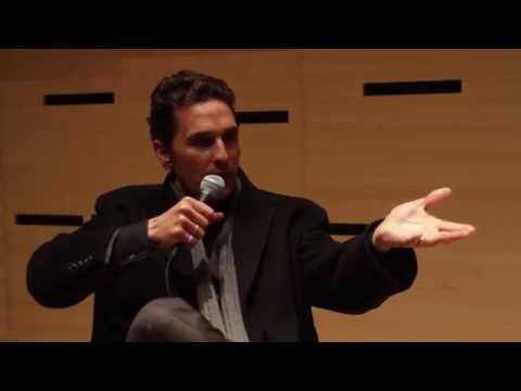 Matthew McConaughey QA  On His Process