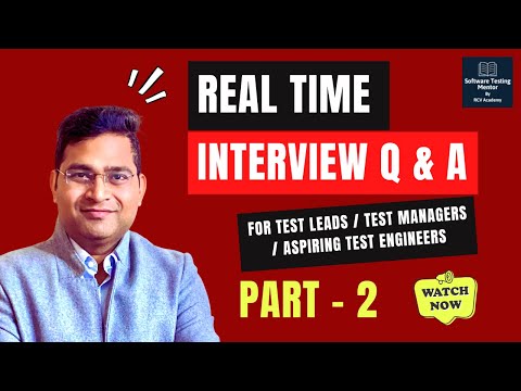 Scenario Based Software Testing Interview Questions Answers Part 1