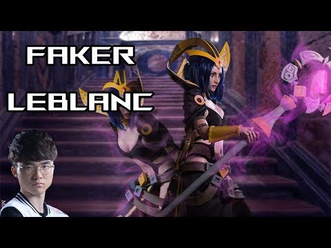 Faker - Leblanc Mid - 8.22 -Full Game - LOL #78
