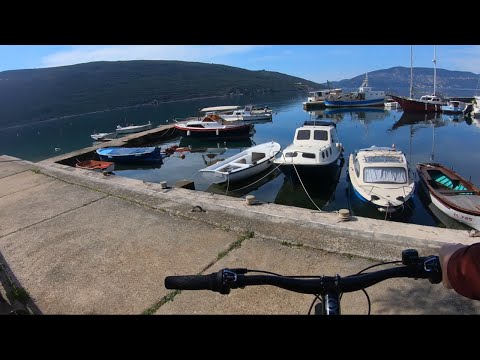 Cycling from Portonovi to Igalo (Herceg Novi, Montenegro) | GoPro Bike Ride